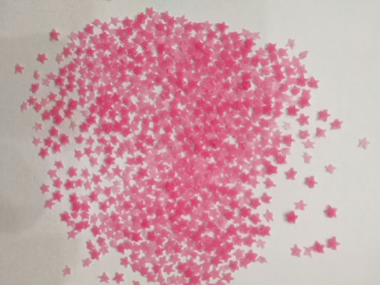 4.0 मिमी व्यास साबुन गुलाबी सितारा डिटर्जेंट रंग Speckles