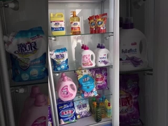 जीवाणुरोधी अवशिष्ट धोने का डिटर्जेंट स्वादों के साथ प्रभावी दाग हटाने वाला